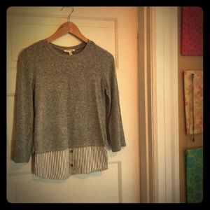 Monteau Sweater with layers Size S